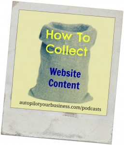 how to collect web content