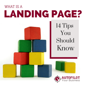 WHAT IS A LANDING PAGE